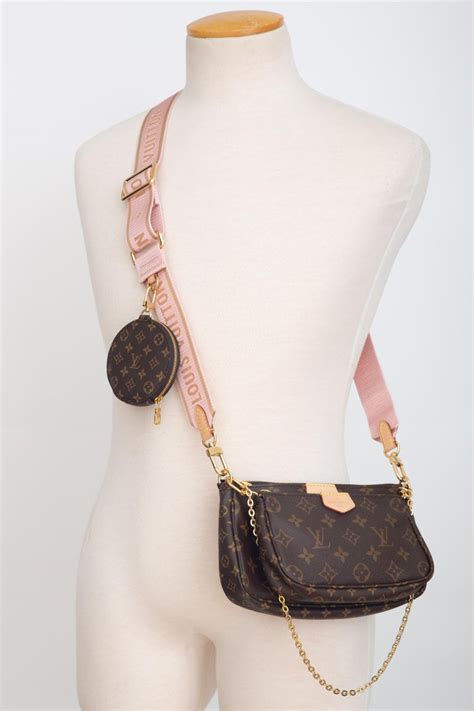 louis vuitton strap multi pochette|louis vuitton crossbody pink.